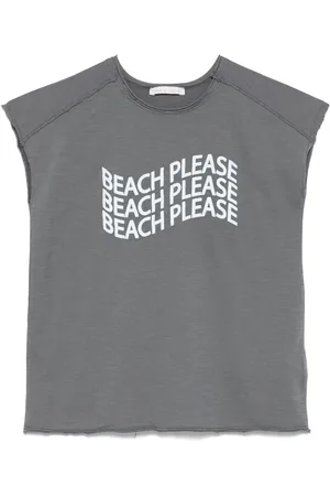 Zhoe & Tobiah Camiseta con eslogan estampado