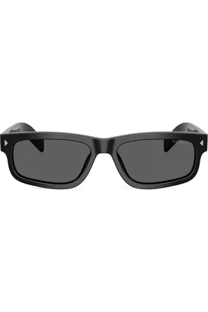 Prada Lentes de sol con armazón geométrica