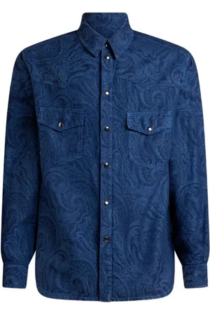 Etro Camisa de mezclilla