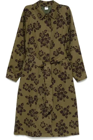 Aspesi Abrigo con estampado floral