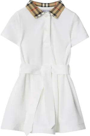 Burberry Vestido camisero estilo playera tipo polo