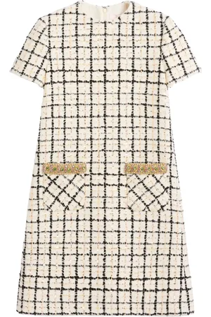 VALENTINO GARAVANI Vestido corto de tweed
