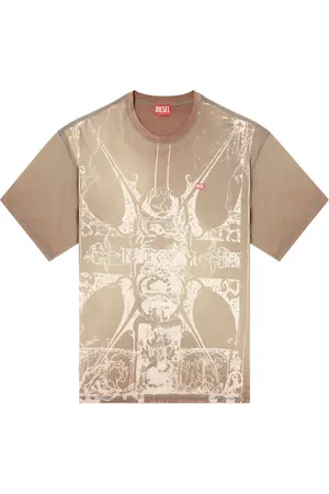 Diesel Playera T-Boxt-T13 con estampado gráfico
