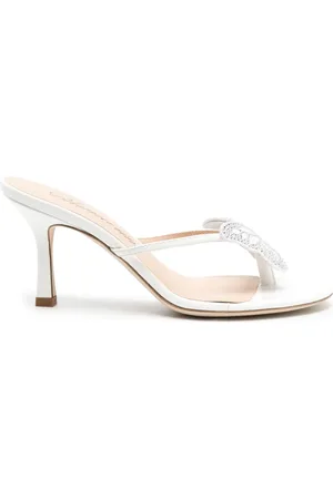 BLUMARINE Sandalias con motivo de mariposa y tacón de 75mm