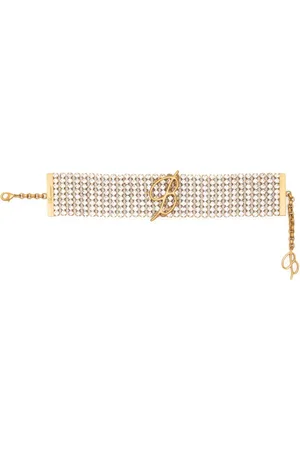 BLUMARINE Gargantilla con detalle de strass