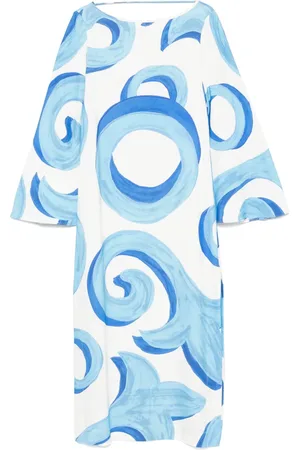 Themis Z Vestido midi con motivo abstracto