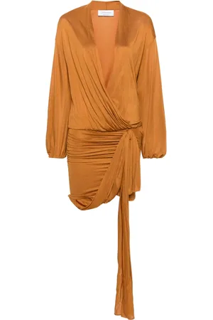 BLUMARINE Vestido corto cruzado