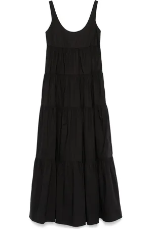 Michael Kors Vestido largo con capas