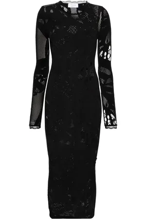 BLUMARINE Vestido midi con diseño ajustado