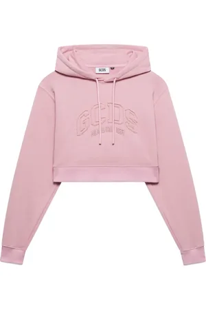 GCDS Hoodie con logo bordado