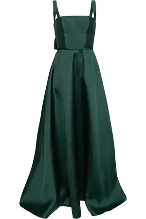 Amsale Vestido de fiesta con cuello cuadrado