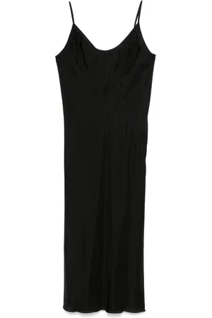 Rick Owens Vestido midi estilo slip