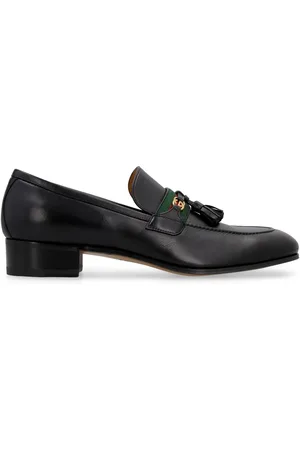 Gucci Mocasines con motivo GG y detalle Web