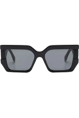 OFF-WHITE Gafas de sol con placa del logo