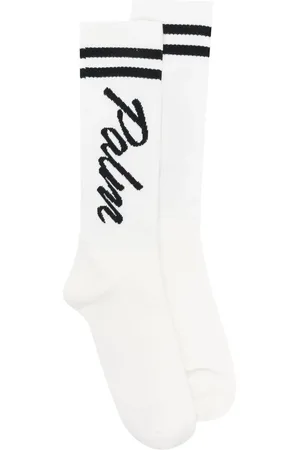 Palm Angels Calcetines con logo estampado