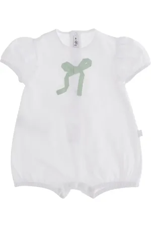 Il gufo Romper con detalle de moño