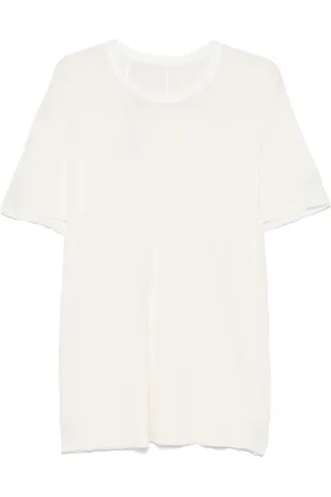 11 BY BORIS BIDJAN SABERI Playera con detalle de placa