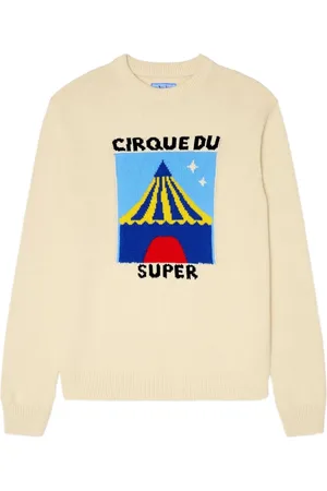KIDSUPER STUDIOS Suéter tejido en intarsia