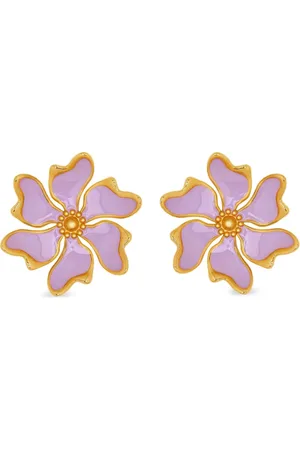 Oscar de la Renta Aretes Cherry Blossom