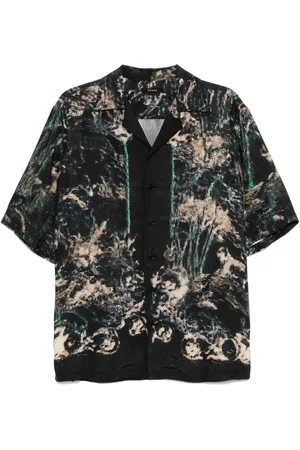 Taakk Camisa con estampado gráfico