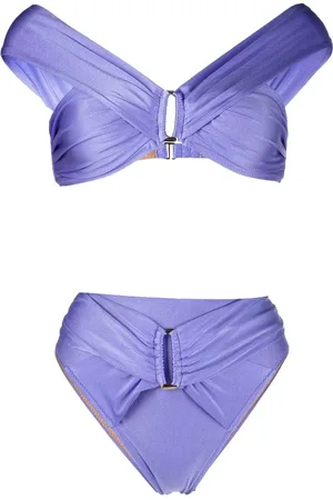 Noire Swimwear Bikini con detalle fruncido