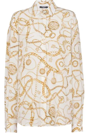 Balmain Camisa de seda