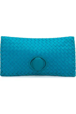 Bottega Veneta 2012-2024 Nappa Intrecciato Turn Lock clutch bag