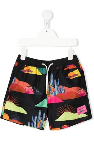 Scotch&Soda Shorts de playa con estampado gráfico
