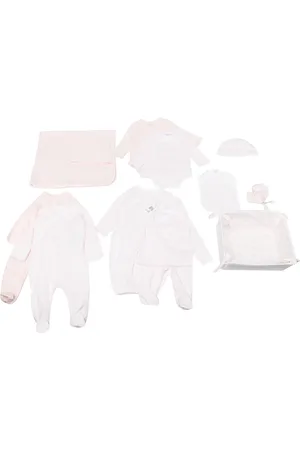 Ralph Lauren Pijama a rayas con logo bordado