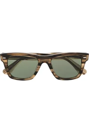 Oliver Peoples Lentes de sol con efecto de carey