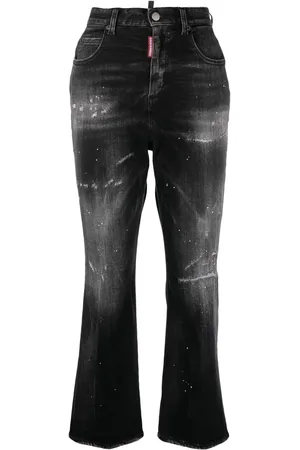 Dsquared2 Jeans acampanados con efecto envejecido