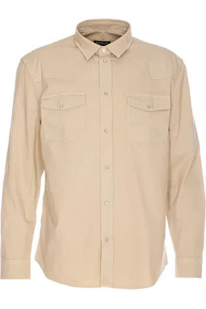 Dondup Camisa con bolsillos y solapa