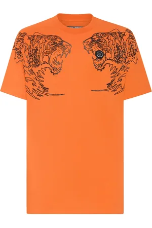 Philipp Plein Playera con parche del logo