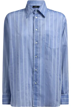 Etro Camisa con rayas estampadas