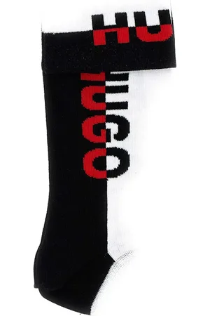 HUGO BOSS Calcetines con logo en intarsia (set de 2)