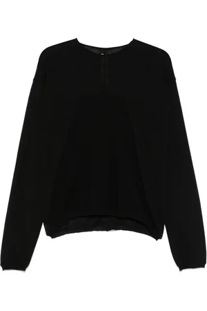 Rick Owens Suéter con cuello redondo