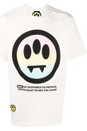 BARROW Playera con eslogan estampado