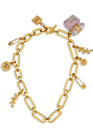 VERSACE Collar con logo estampado