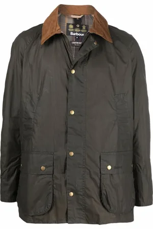 Barbour Chamarra con cuello en contraste