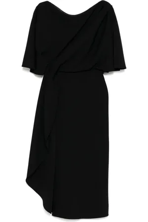 Amsale Vestido drapeado