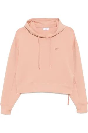 Lacoste Hoodie con corte corto