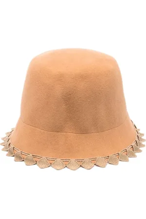 Mimisol Gorro de pescador con ribete geométrico
