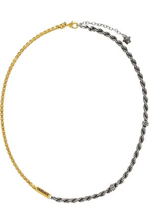 VERSACE Collar con logo grabado