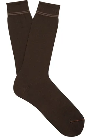 Ermenegildo Zegna Calcetines con detalle de rayas
