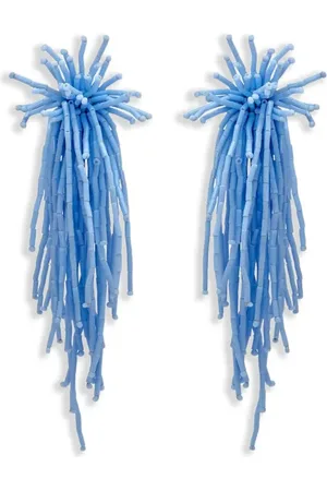 Oscar de la Renta Aretes Firework Tassel