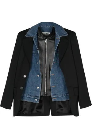 Maison Margiela Blazer con capucha a capas