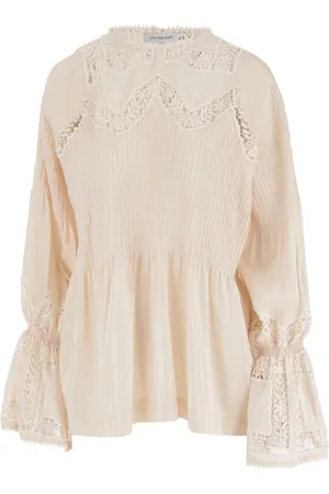 LUG VON SIGA Blusa de mezcla de algodón