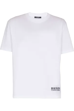 Balmain Playera con sello del logo