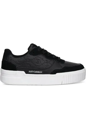 Roberto Cavalli Zapatillas con monograma en relieve