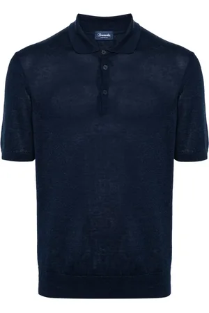 DRUMOHR Playera tipo polo tejida